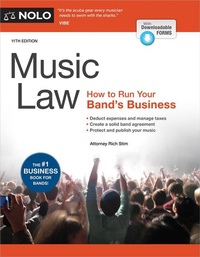 Enlarge image Cover: Music Law - NOLO
