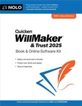 Cover: Quicken Willmaker & Trust 2025 - NOLO