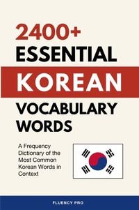 Abbildung von: 2400+ Essential Korean Vocabulary Words - CB Books
