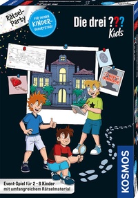 Abbildung von: Die drei ??? Kids Rätsel-Party - Kosmos