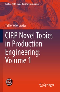 Abbildung von: CIRP Novel Topics in Production Engineering: Volume 1 - Springer