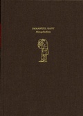 Cover: Forschungen und Materialien zur deutschen Aufkl&auml;rung / Abteilung I: Texte zur Philosophie der deutschen Aufkl&auml;rung. Immanuel Kant: Mittagsb&uuml;chlein - frommann-holzboog