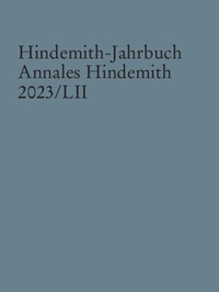Abbildung von: Hindemith-Jahrbuch - Schott Music