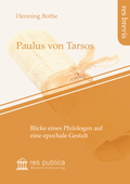 Cover: Paulus von Tarsos - res publica Wissenschaftsverlag Ingo Naumann