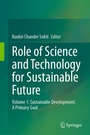 Cover: Role of Science and Technology for Sustainable Future - Springer