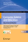 Cover: Computer Science and Education. Educational Digitalization - Springer