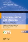 Cover: Computer Science and Education. Educational Digitalization - Springer