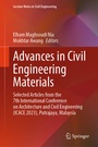 Cover: Advances in Civil Engineering Materials - Springer