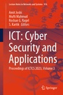 Cover: ICT: Cyber Security and Applications - Springer