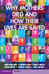 Abbildung von: Why Mothers Died and How their Lives are Saved - Cambridge University Press