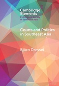 Abbildung von: Courts and Politics in Southeast Asia - Cambridge University Press