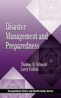 Cover: Disaster Management and Preparedness - CRC Press