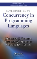 Cover: Introduction to Concurrency in Programming Languages - Chapman and Hall