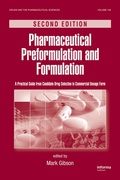 Cover: Pharmaceutical Preformulation and Formulation - CRC Press