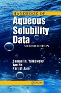 Cover: Handbook of Aqueous Solubility Data - CRC Press