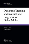 Cover: Designing Training and Instructional Programs for Older Adults - CRC Press