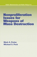 Cover: Nonproliferation Issues For Weapons of Mass Destruction - Routledge
