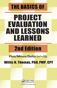Enlarge image Cover: The Basics of Project Evaluation and Lessons Learned - Productivity Press