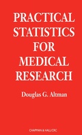 Cover: Practical Statistics for Medical Research - Chapman and Hall