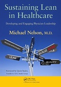Cover: Sustaining Lean in Healthcare - CRC Press