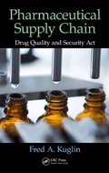 Cover: Pharmaceutical Supply Chain - CRC Press