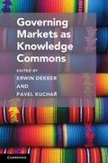 Cover: Governing Markets as Knowledge Commons - Cambridge University Press