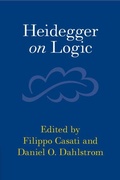 Cover: Heidegger on Logic - Cambridge University Press