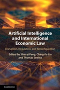 Cover: Artificial Intelligence and International Economic Law - Cambridge University Press