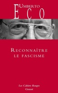 Cover: Reconna&icirc;tre le fascisme - Grasset