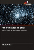 Cover: Un'etica per la crisi - Edizioni Sapienza
