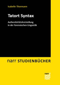 Abbildung von: Tatort Syntax - Narr Francke Attempto