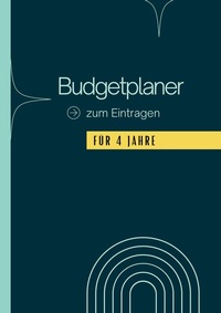 Abbildung von: Budgetplaner für 4 Jahre - tredition
