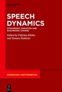Cover: Speech Dynamics - De Gruyter Mouton