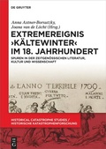 Cover: Extremereignis >K&auml;ltewinter< im 18. Jahrhundert - De Gruyter