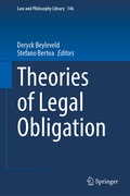 Cover: Theories of Legal Obligation - Springer