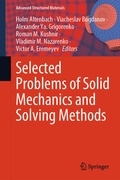 Cover: Selected Problems of Solid Mechanics and Solving Methods - Springer