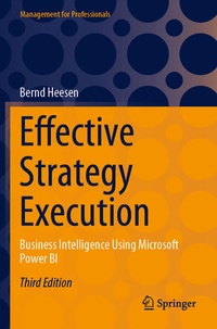Enlarge image Cover: Effective Strategy Execution - Springer