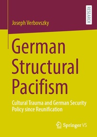 Abbildung von: German Structural Pacifism - Springer VS