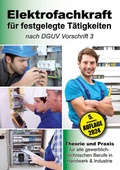 Cover: Elektrofachkraft f&uuml;r festgelegte T&auml;tigkeiten nach DGUV Vorschrift 3 - Elektronik-Praktiker