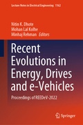 Cover: Recent Evolutions in Energy, Drives and e-Vehicles - Springer