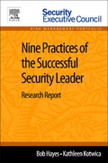 Cover: Nine Practices of the Successful Security Leader - Elsevier