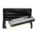 Cover: Blues Harmonica in C (incl. case and cleaning cloth) - Hage Musikverlag