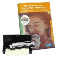 Abbildung von: Blues Harmonica Set, (incl. 4 languages Method (DE/EN/FR/ES), case, cleaning cloth) - Hage Musikverlag