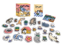 Enlarge image Cover: Cat Cafe Magnet Set - Running Press Miniature Editions