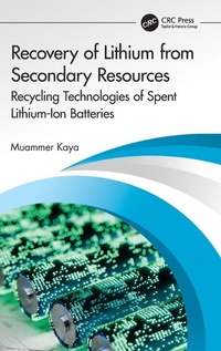 Abbildung von: Recovery of Lithium from Secondary Resources - CRC Press