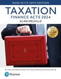 Cover: Taxation: Finance Act 2024 - Pearson Education Limited