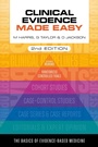 Cover: Clinical Evidence Made Easy, second edition - Scion Publishing