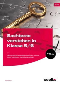 Abbildung von: Sachtexte verstehen in Klasse 5/6 - scolix