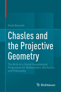 Abbildung von: Chasles and the Projective Geometry - Birkhäuser