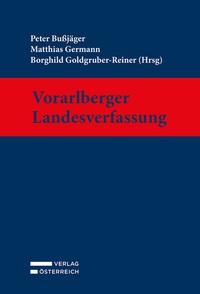 Abbildung von: Vorarlberger Landesverfassung - Verlag Österreich